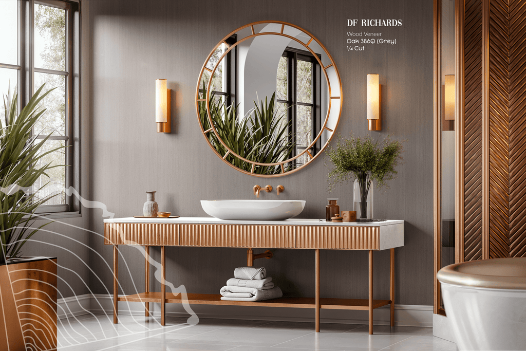 Wood Veneer - Silver Oak 386Q - DF Richards Veneers