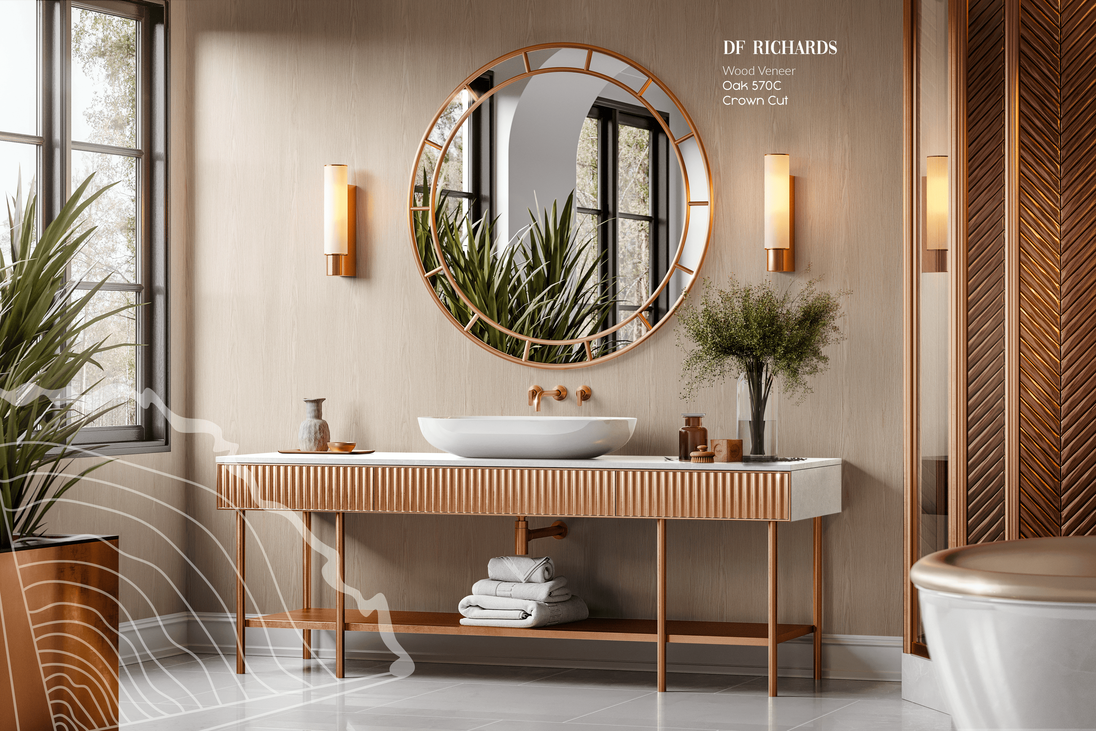 Wood Veneer - White Oak 570C - DF Richards Veneers